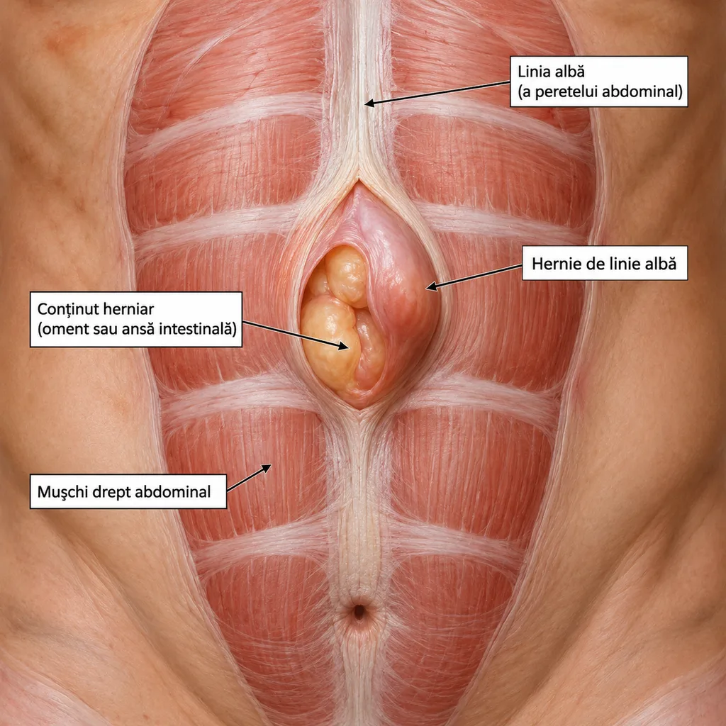 hernia de linie alba